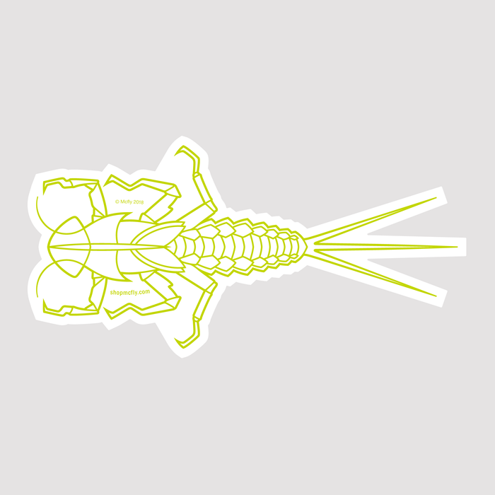 Beatis Mayfly Nymph - Sticker