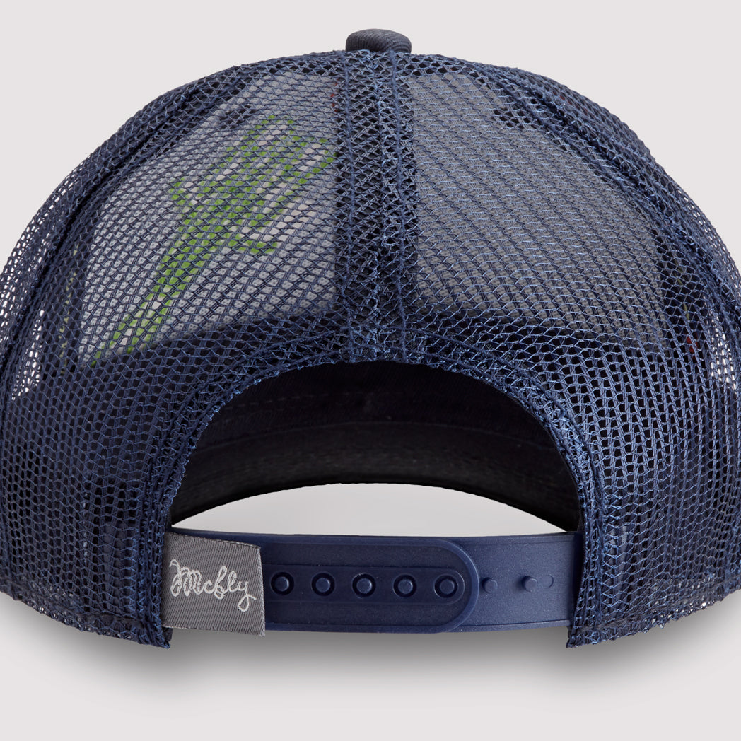 Baetis Mayfly Nymph Hat - Snapback Trucker