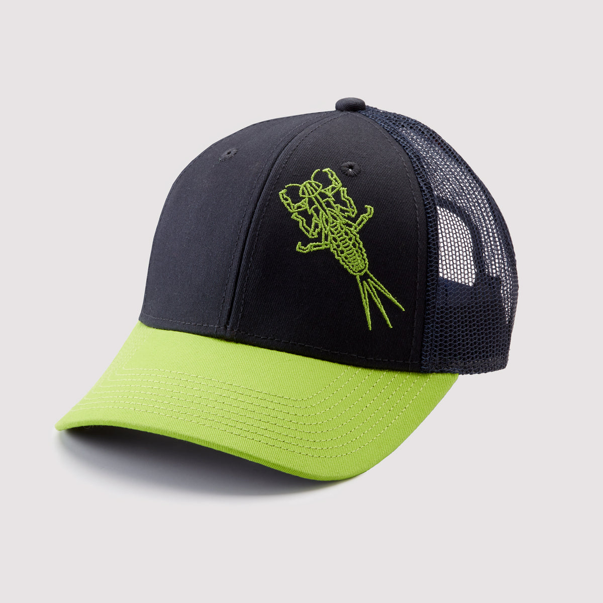 Baetis Mayfly Nymph Hat - Snapback Trucker