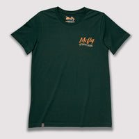 Eastern US Trout Waters Fox - T-Shirt / Forest Green