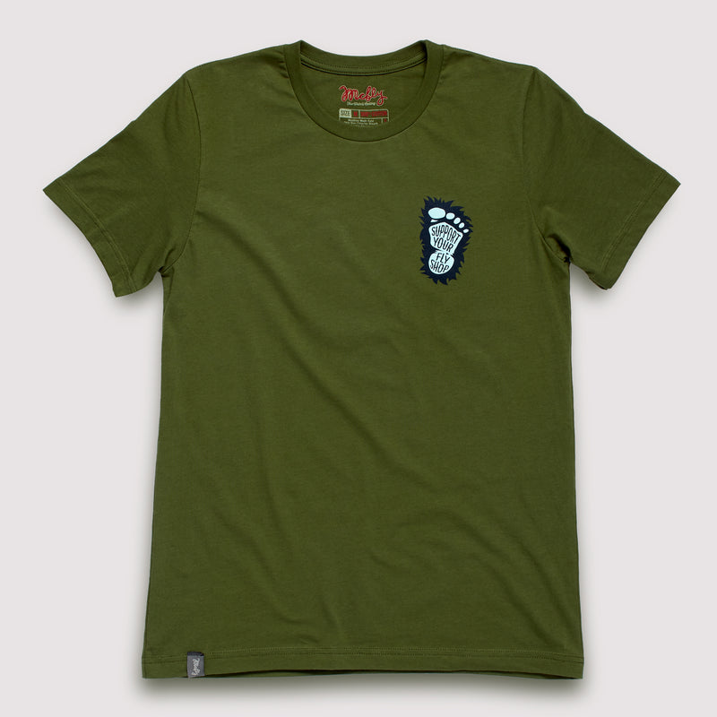 Sasquatch - T-Shirt / Cedar
