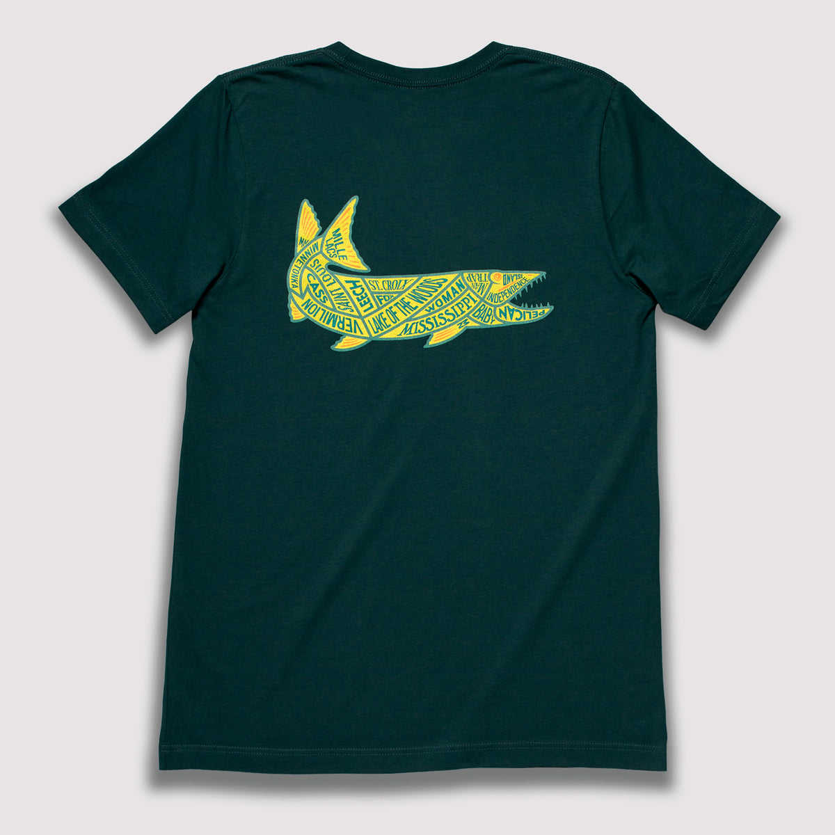 Minnesota Muskie Fishing Image Shirt Minnesota Muskie Fishing Image Shirt