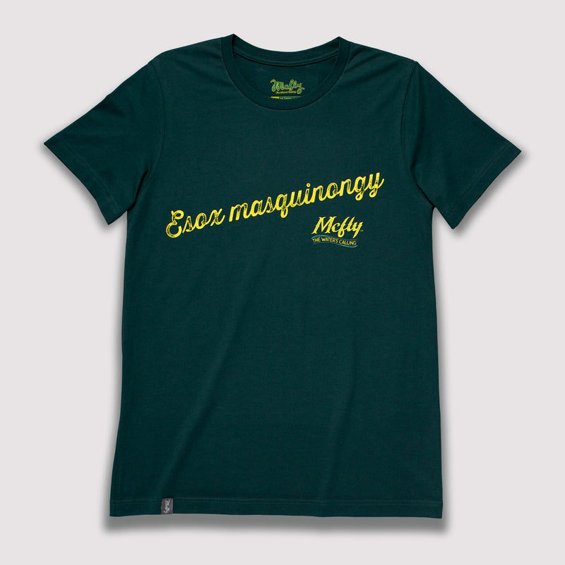 Minnesota Muskie - T-Shirt / Deep Forrest Green
