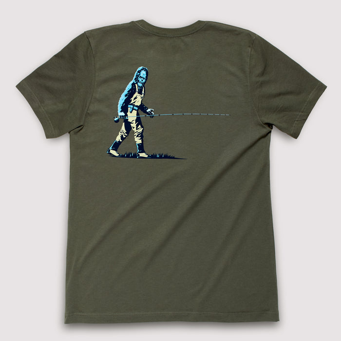 Sasquatch - T-Shirt / Sage
