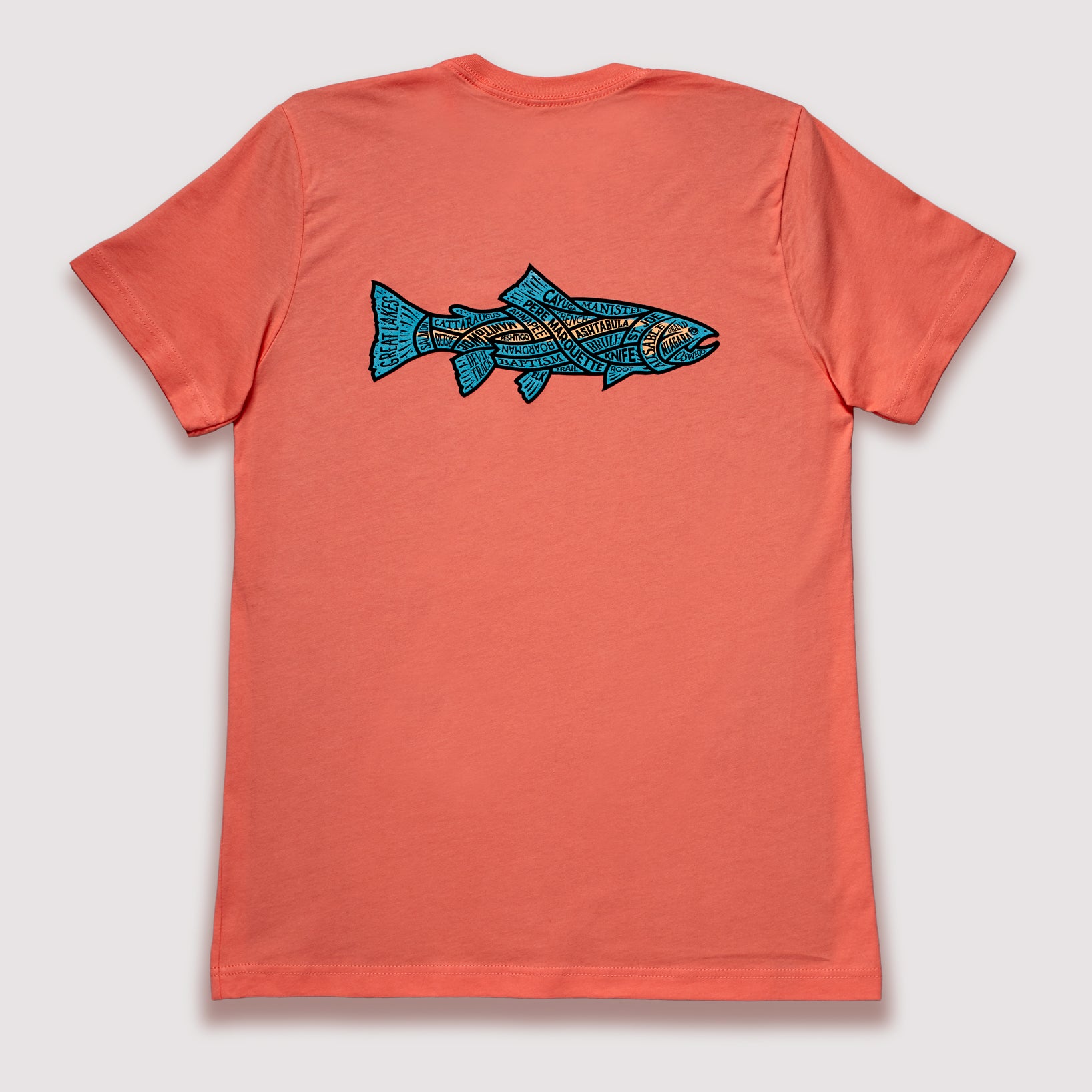 Great Lakes Steelhead - T-Shirt / Salmon – ShopMcfly